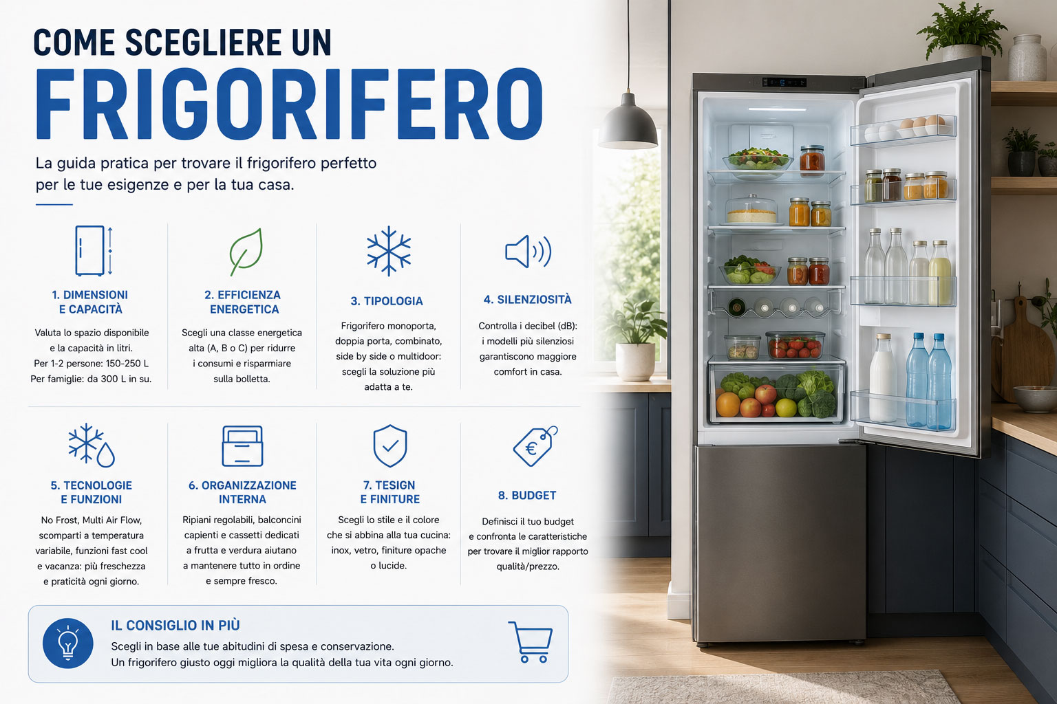 Come scegliere un Frigorifero